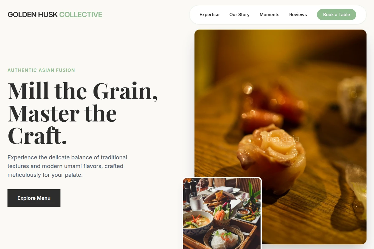 seed Asian Fusion Food