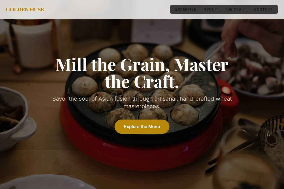 wheat Asian Fusion Food