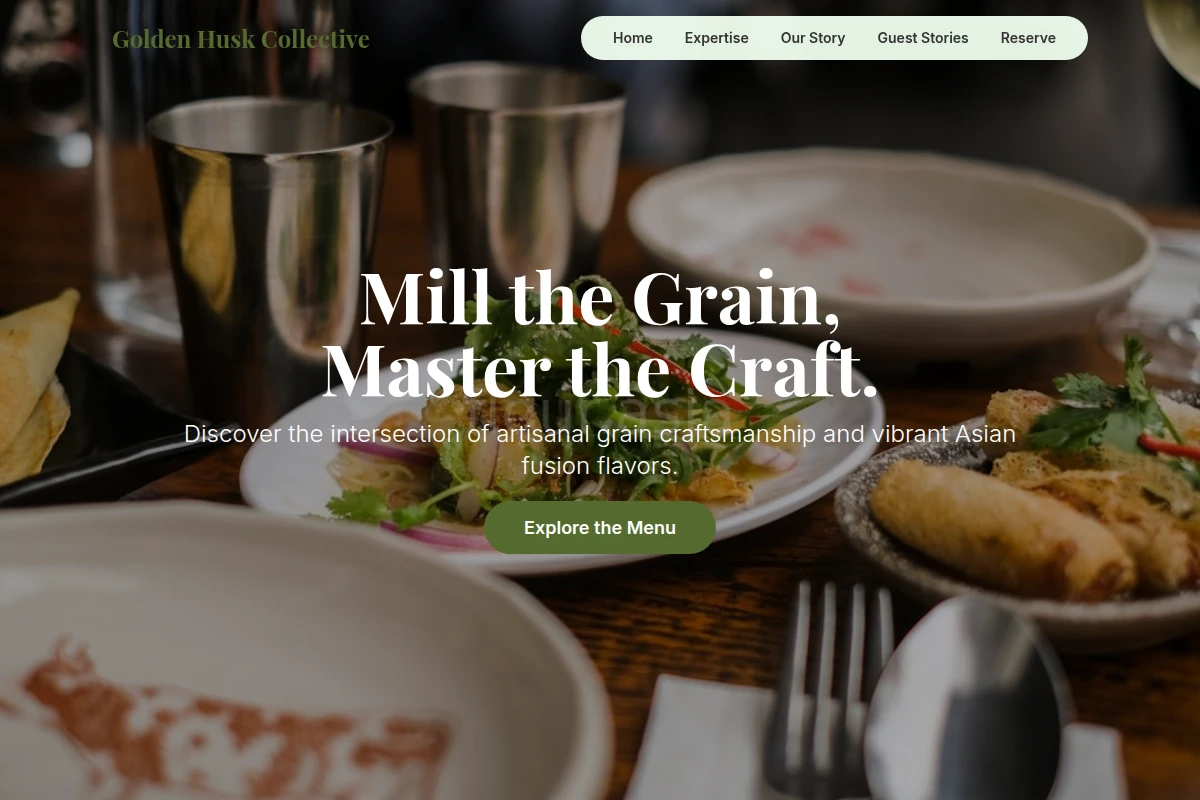 crop Asian Fusion Food